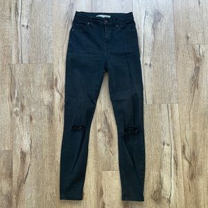 Topshop Jamie Jeans Black